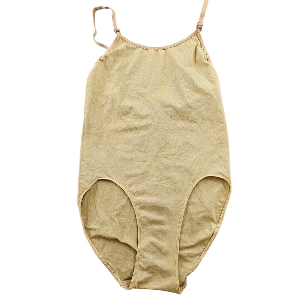 Girls Ballet Leotards Beige Regular Fit Stretch‎ Comfortable Adjustable Straps